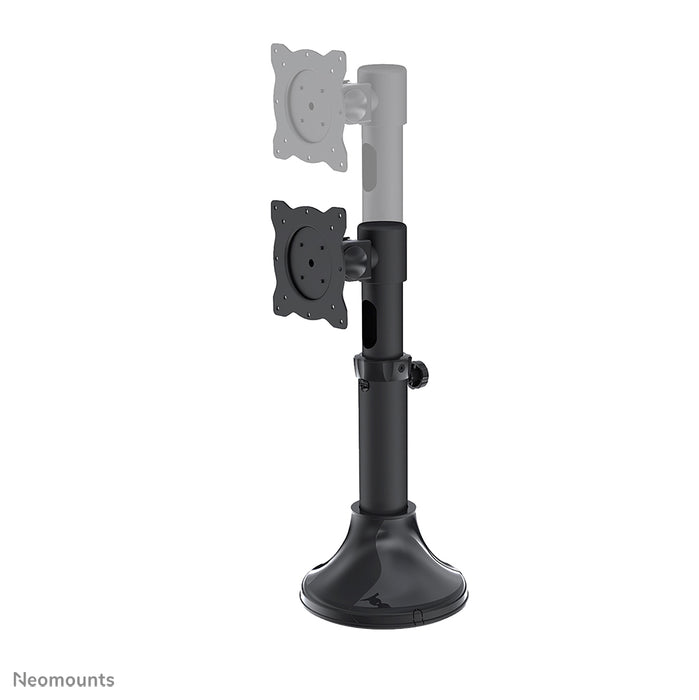 FPMA-D025BLACK is a desk support for flat screens up to 30 inches (76 cm).