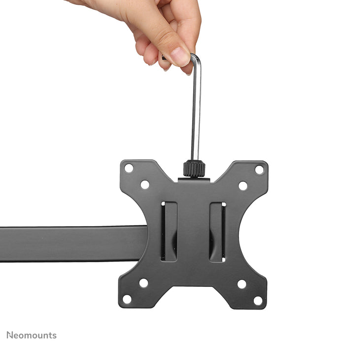 FPMA-D540BLACK full motion desk support for flat screens up to 32 inches, height adjustable - Black