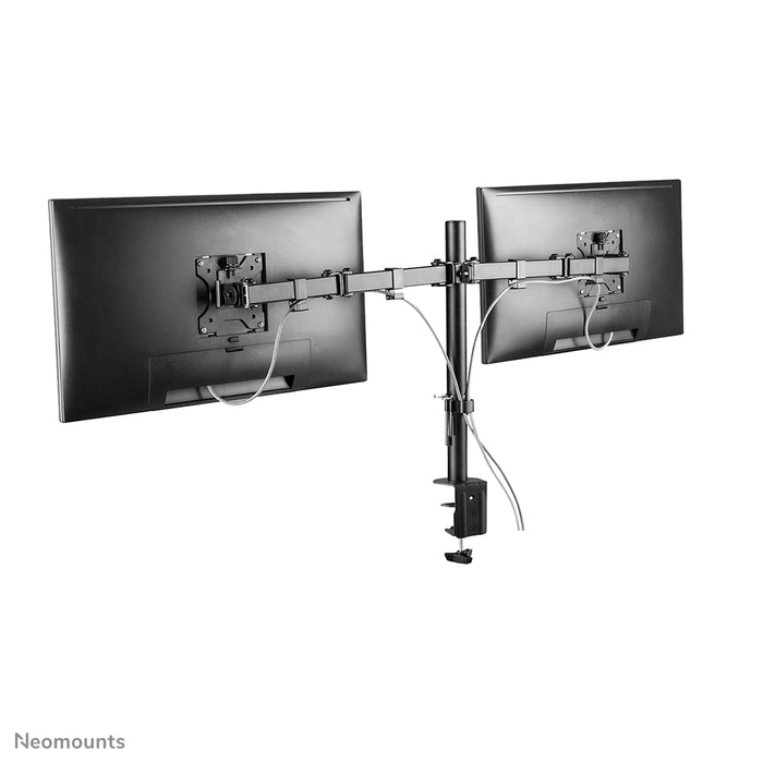 FPMA-D550DBLACK is a desk support for 2 flat screens up to 32 inches - Black