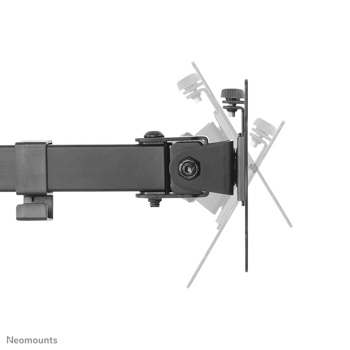 FPMA-D550DBLACK is a desk support for 2 flat screens up to 32 inches - Black