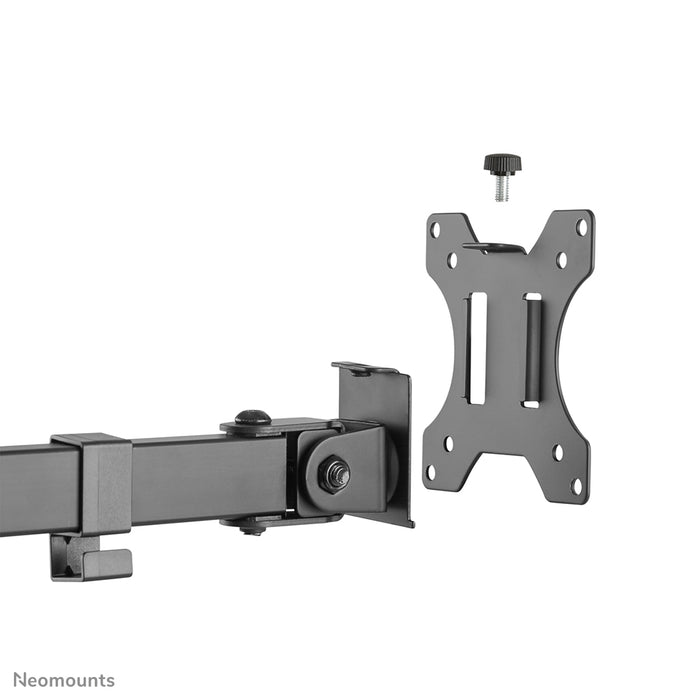 FPMA-D550NOTEBOOK is a desk support for a notebook and flat screen up to 32 inches.