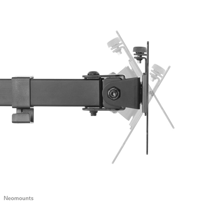 FPMA-D550NOTEBOOK is a desk support for a notebook and flat screen up to 32 inches.