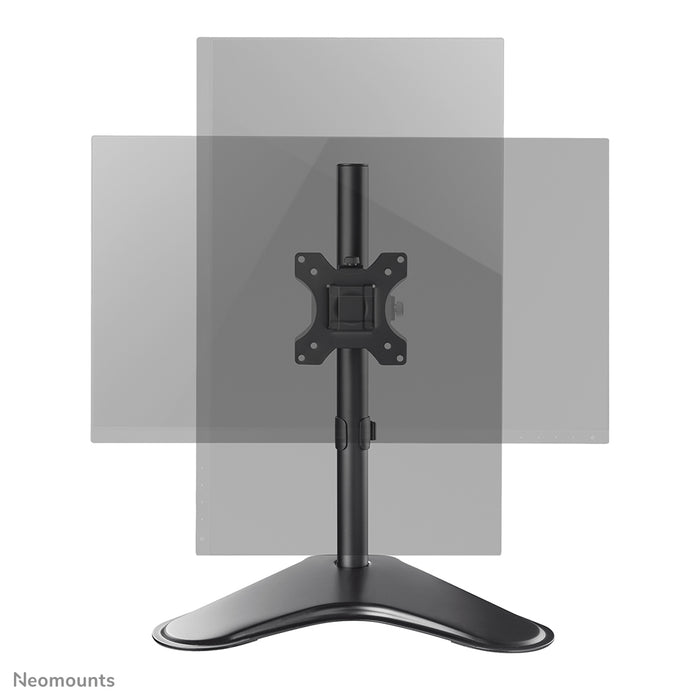 FPMA-D550SBLACK full motion desk stand for flat screens up to 32 inches, height adjustable - Black