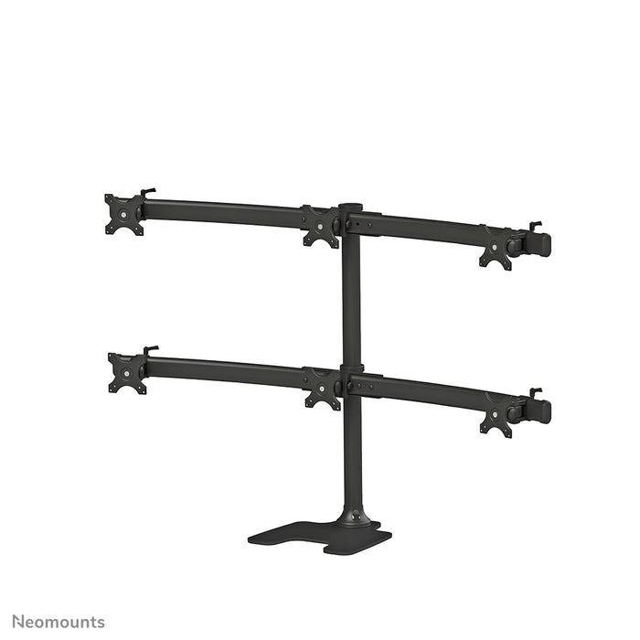 FPMA-D700DD6 is a desk support for 6 flat screens up to 27 inches (69 cm).