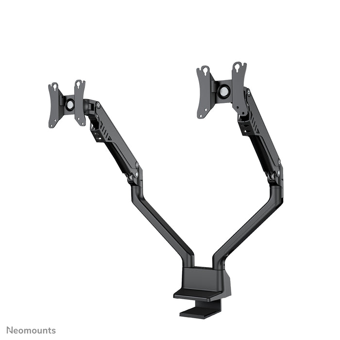 FPMA-D750DBLACK2 is a desk support with gas spring for flat screens up to 32 inches (81 cm).