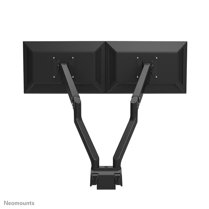 FPMA-D750DBLACK2 is a desk support with gas spring for flat screens up to 32 inches (81 cm).