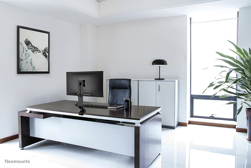 FPMA-D860BLACK is a desk support for flat screens up to 32 inches (81 cm) - Black