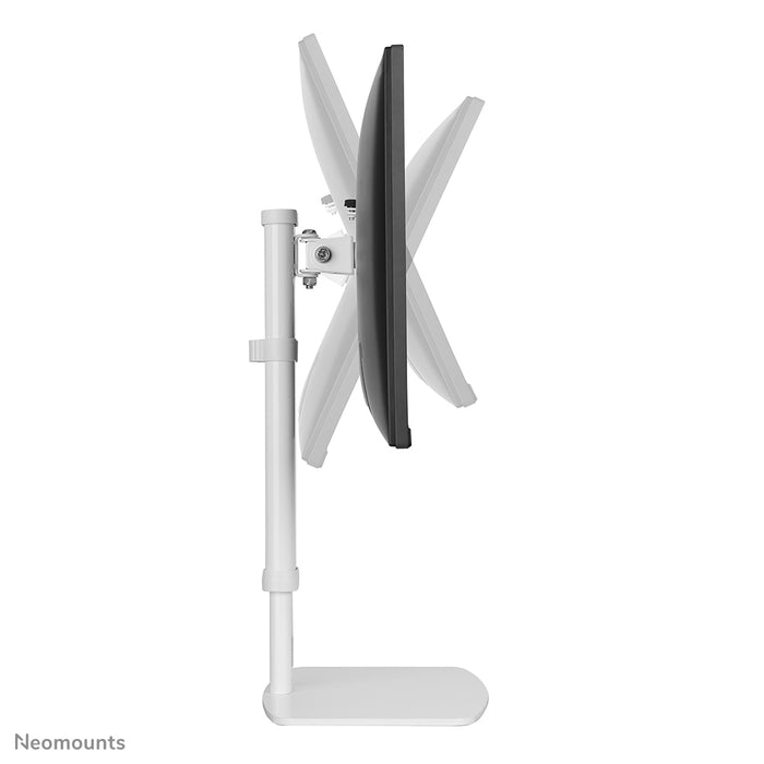 FPMA-D890WHITE is a desk support for flat screens up to 30 inches (76 cm).