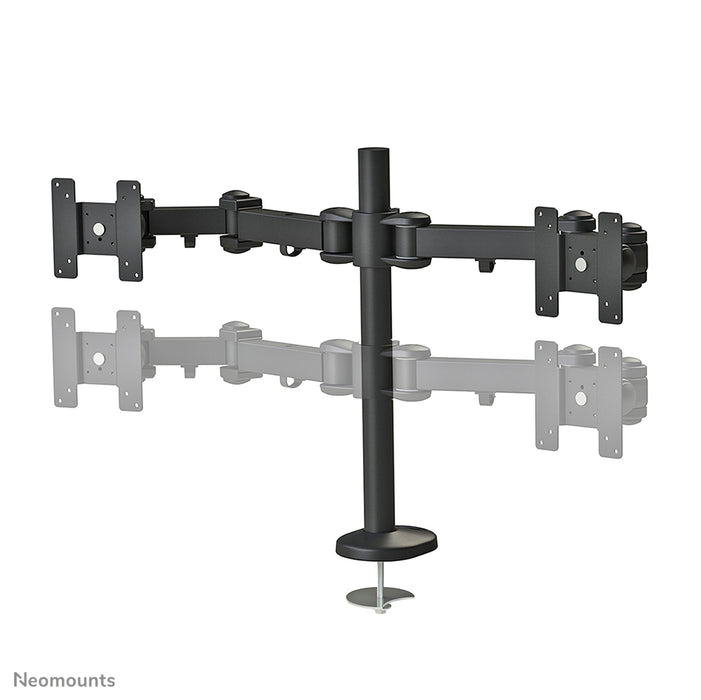 FPMA-D960DG is a desk support for 2 flat screens up to 27 inches (69 cm).