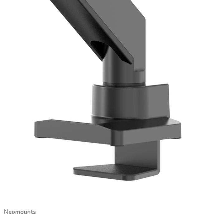 NM-D775DX3BLACK is a gas-suspended desk support with crossbar and lever for flat screens up to 27 inches (68.6 cm).