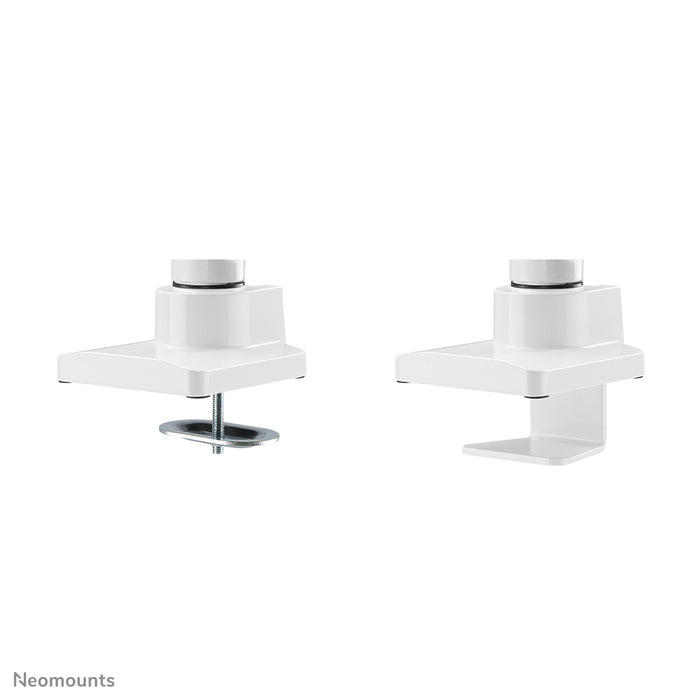 NM-D775WHITEPLUS is a gas-suspended desk support for curved monitors up to 49 inches (124 cm) - White