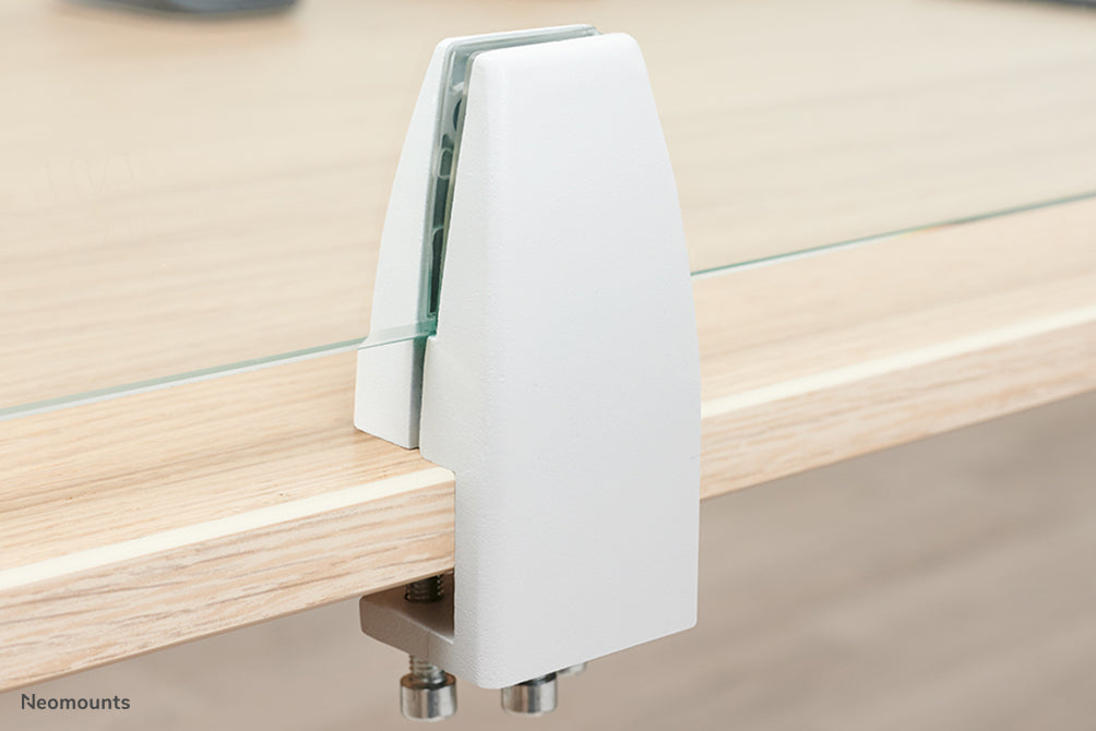 desk clamp set 25-40 mm - White