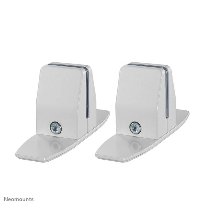 desk clamp set with table base - White