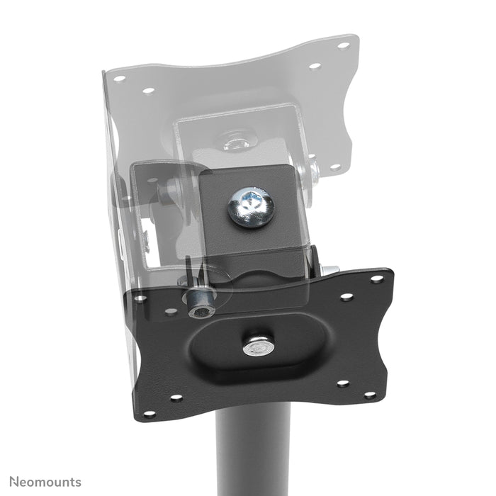 NS-DPOS100BLACK is a desk support with 1 pivot point for flat screens up to 32 inches.