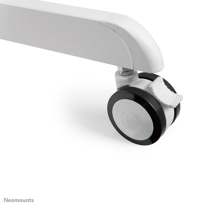 NS-M1250WHITE is a mobile furniture for flat screens up to 70 inches (178 cm). Incl. laptop platform - White