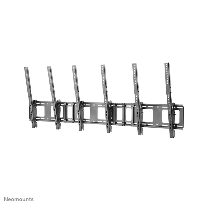 NS-WMB300PBLACK is a menu board wall mount for the vertical mounting of screens up to 52 inches (132 cm).