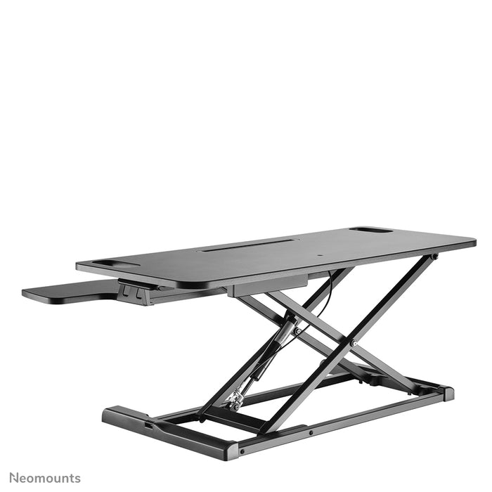 sit-stand workplace, model NS-WS300BLACK, transforms a standard workplace into a healthy sit-stand workplace.