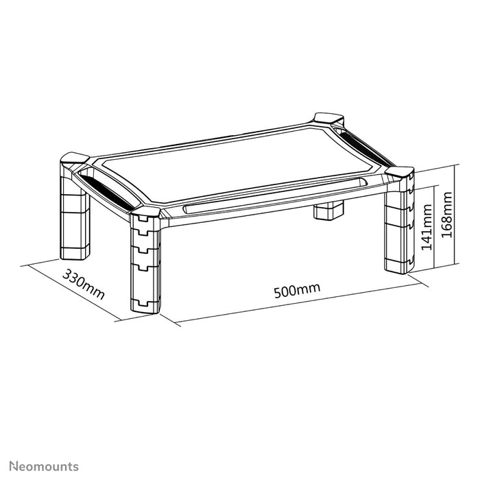 NSMONITOR20 is a booster for a monitor or laptop.