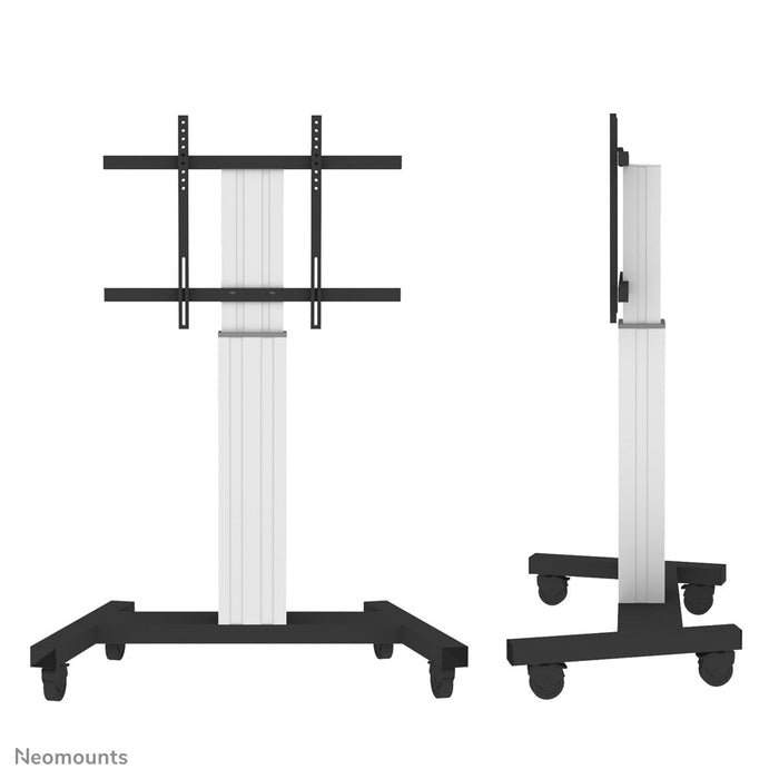 PLASMA-M2250SILVER is an electrically height-adjustable trolley for flat screens up to 100 inches.