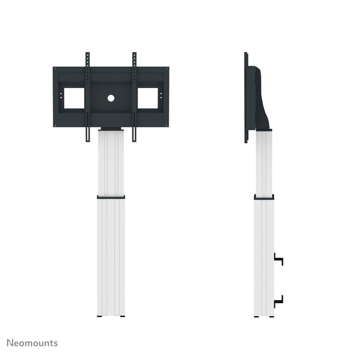 PLASMA-W2500SILVER is a motorized wall mount for screens up to 100 inches.