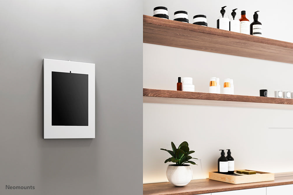 WL15-650WH1 wall tablet holder for 9.7-11 inch tablets - White