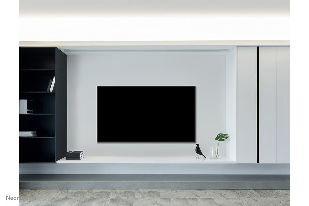 WL30-550BL18 flat wall mount for 43-86 inch screens - Black