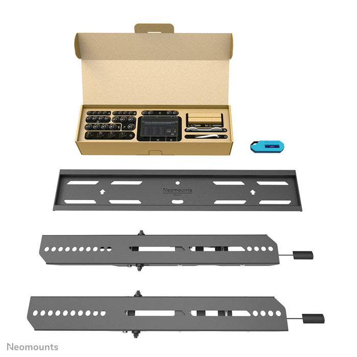 WL35S-850BL14 tiltable wall mount for 32-65 inch screens - Black