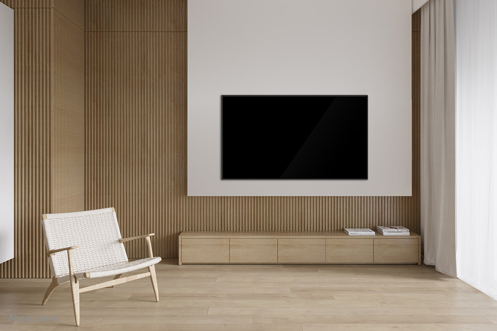 WL35S-850BL18 tiltable wall mount for 43-98 inch screens - Black