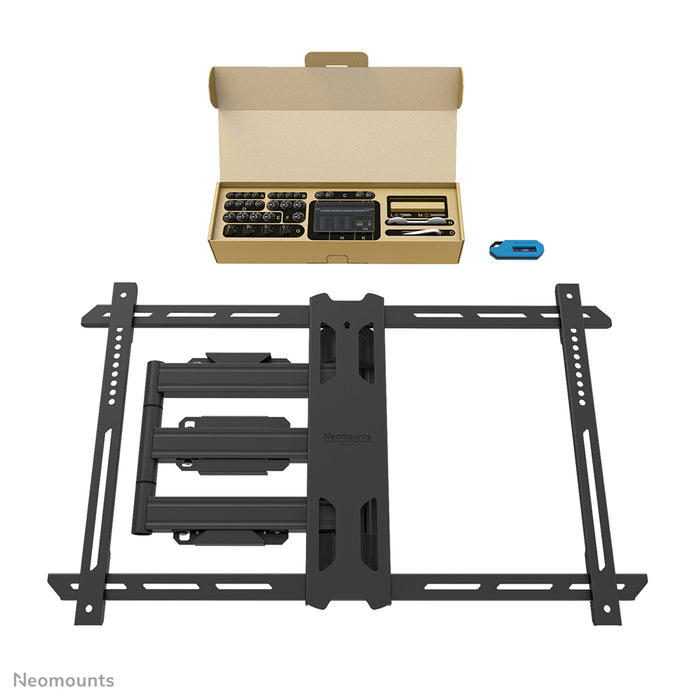 WL40S-850BL16 full motion wall mount for 40-70 inch screens - Black