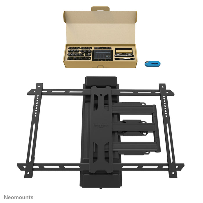 WL40S-910BL16 full motion pillar support for 40-70 inch screens - Black