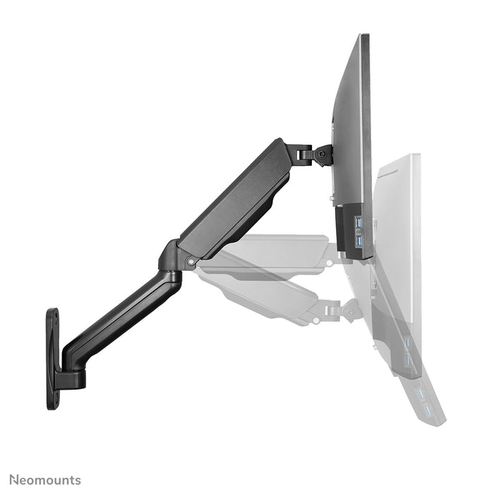 WL70-450BL11 full motion wall mount for 17-32 inch screens - Black