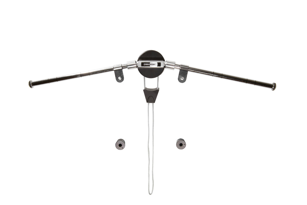 Very flat wall bracket suitable for screens up to 60"