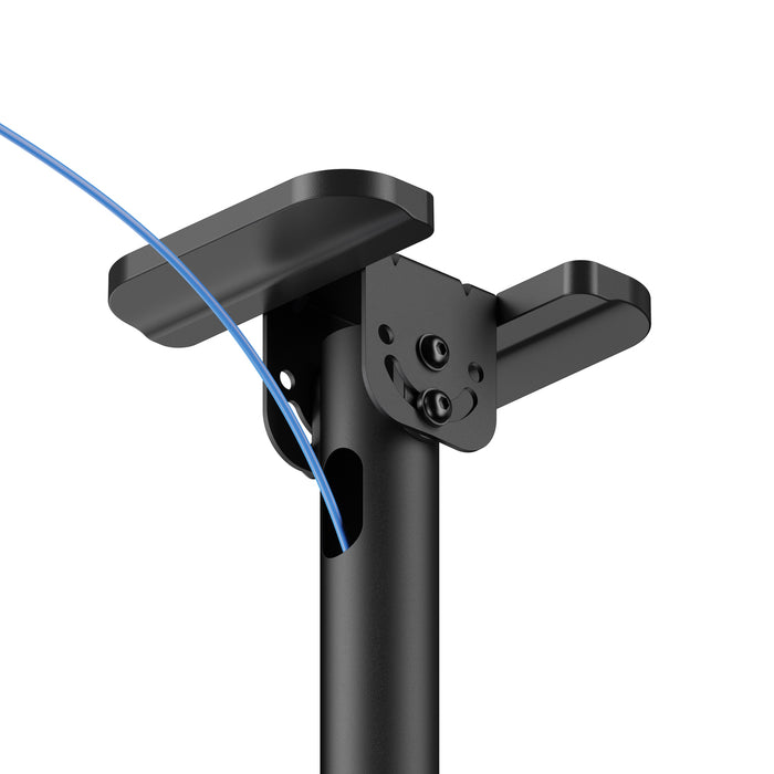 Sturdy ceiling bracket, height adjustable 50-100 inches and 80kg load capacity