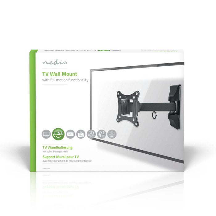 Full-Motion TV Wall Mount | 13 - 27" | Max. 15 kg | 2 hinge points