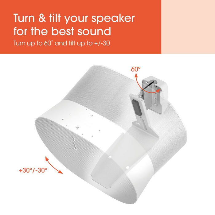 Sonos Era 300 Wall Mount White – Adjustable | Vogel's (copy)