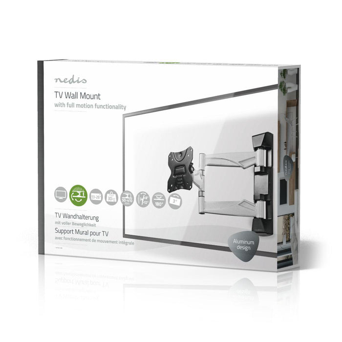 Full-Motion TV Wall Mount | 13 - 27" | Max. 30 kg | 3 hinge points