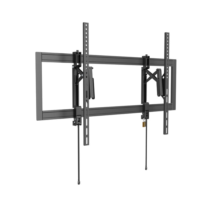 Sliding, turning and tilting TV bracket for mantelpiece mounting 55-105 inches and 80 kilos