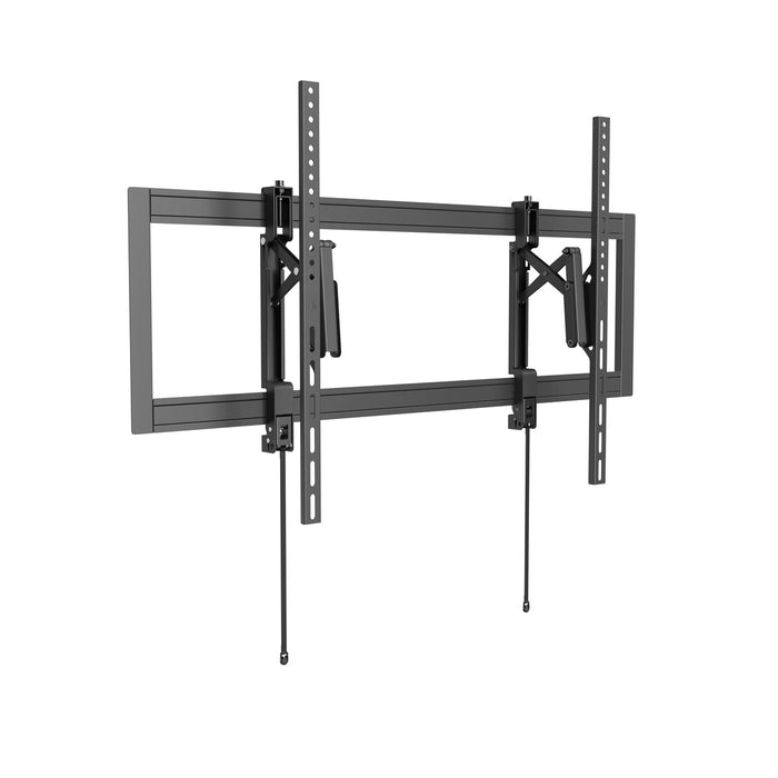Sliding, turning and tilting TV bracket for mantelpiece mounting 55-105 inches and 80 kilos