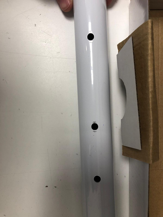 White Ceiling Bracket 29"-65" | Highest adjustable | Rotatable and tiltable