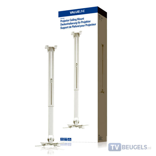 Ceiling bracket for beamers and projectors of up to 10 KG