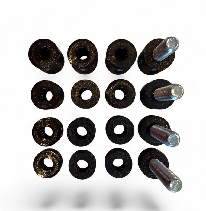 Spacers for TV Mount M8 – Complete Set with Screws 10–25 mm