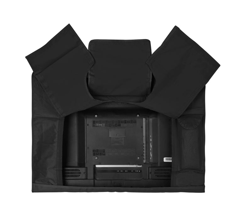 Outdoor TV Protective Cover | 55" - 58" | Excellent Quality Oxford Fabric | Black