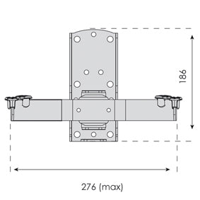 universal audio/dvd support shelf
