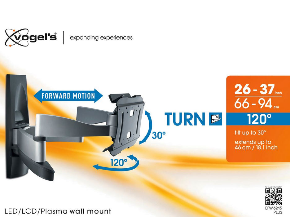 Vogels EFW 6245PLUS Rotatable TV support Silver