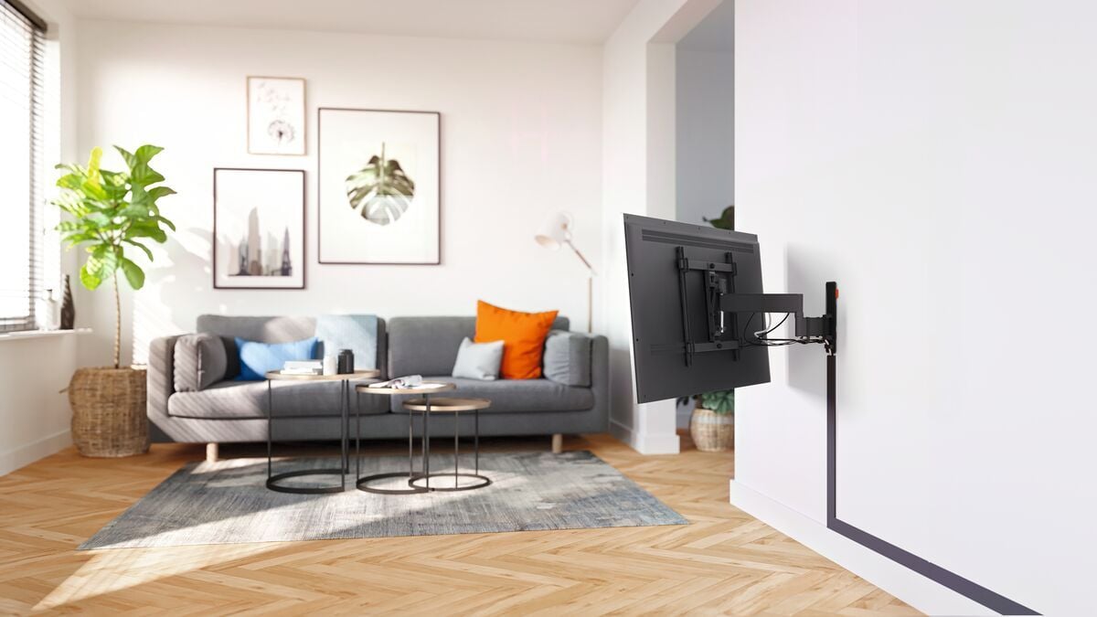 Vogel's cable 4 cable duct black 94 cm