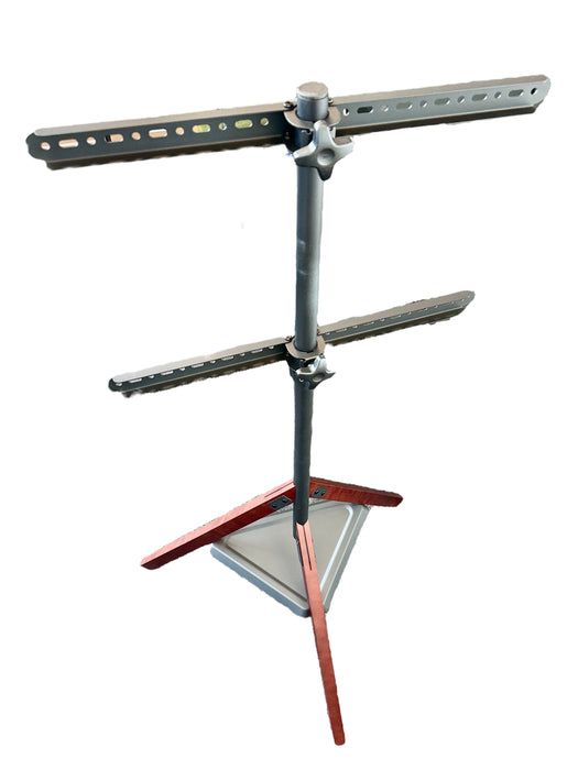 Solid, elegant TRI-pod standard up to 65" VESA 600x400